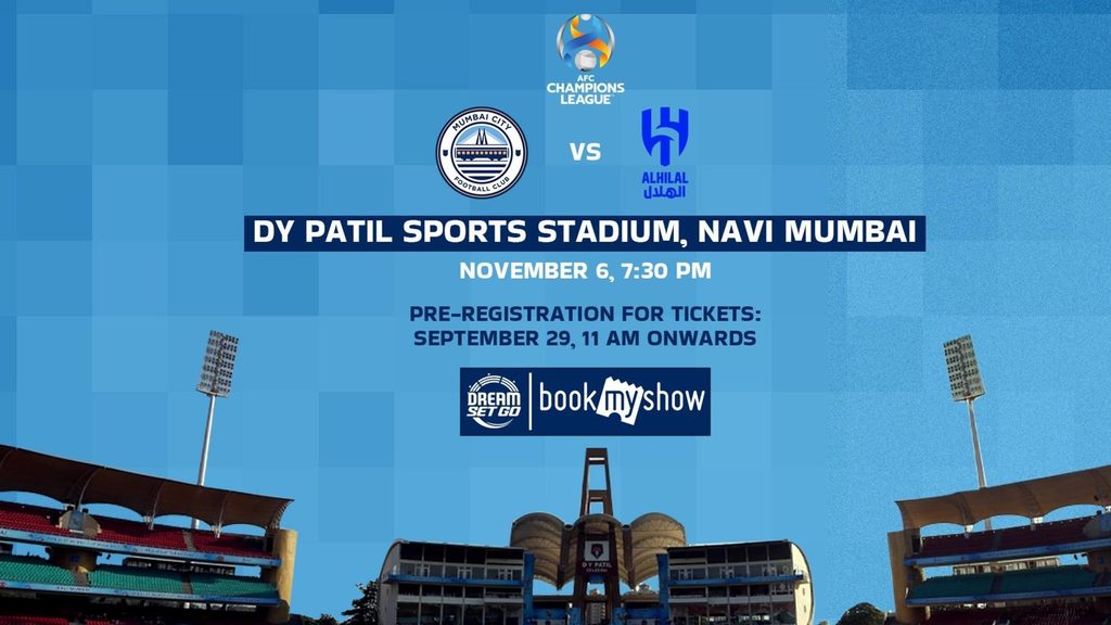 Venue Update: Mumbai City FC vs Al Hilal SFC